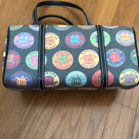 Dooney & Bourke colorful handbag print purse - Picture 2 of 8